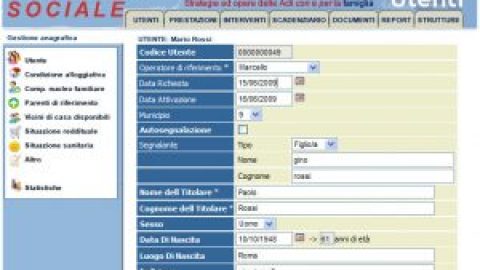 Cartella Sociale