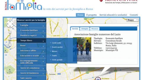 RomaFamiglia.rai.it – il portale di Roma Capitale realizzato attraverso il SIS Mediaera