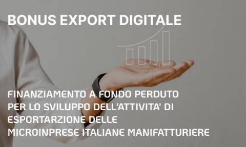 Bonus export digitale